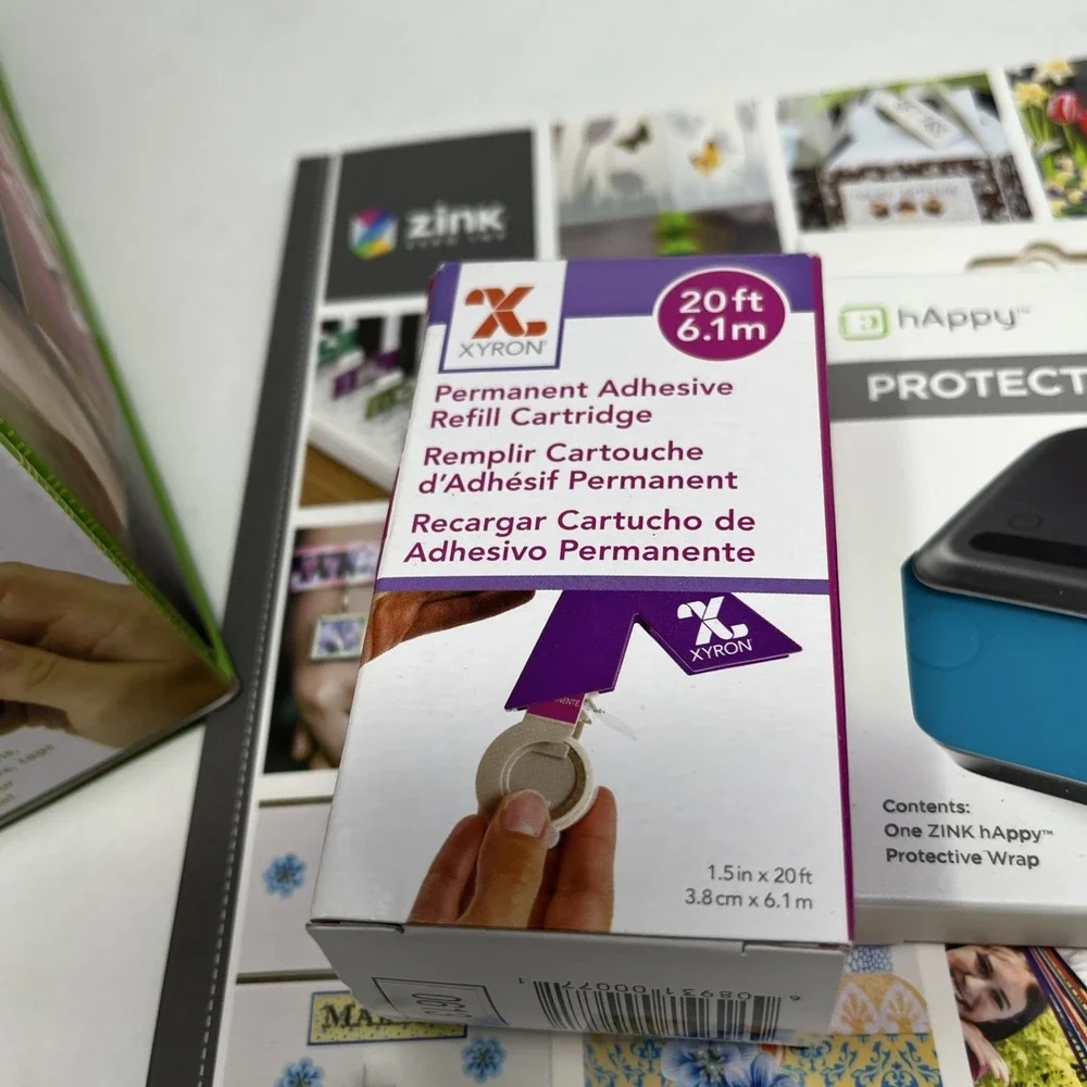 Wireless Zink Happy Smart App Printer Zero Ink Technology iPhone / Android NEW